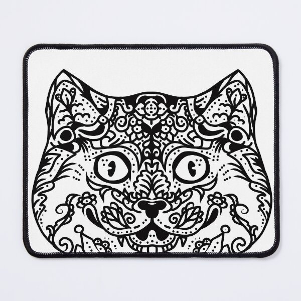 Item preview, Cat, wild decorative ornament flat vector stick patern designed and sold by Andibadiroon.