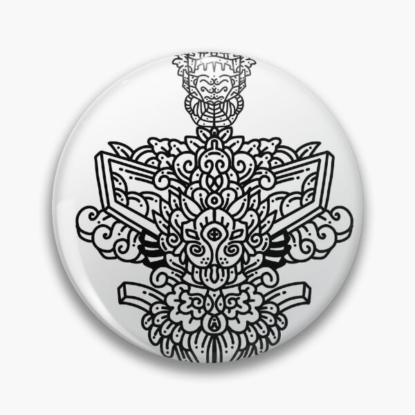 Item preview, Robot, wild decorative ornament flat vector stick patern designed and sold by Andibadiroon.