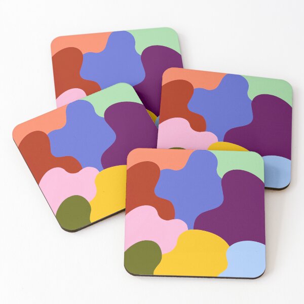 Item preview, Groovy Rainbow Blobs designed and sold by Jen7734.
