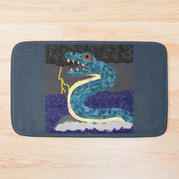 Item preview, Raging Storm of the Thunder Belly Sea Serpent designed and sold by RyokoshiCanvas.