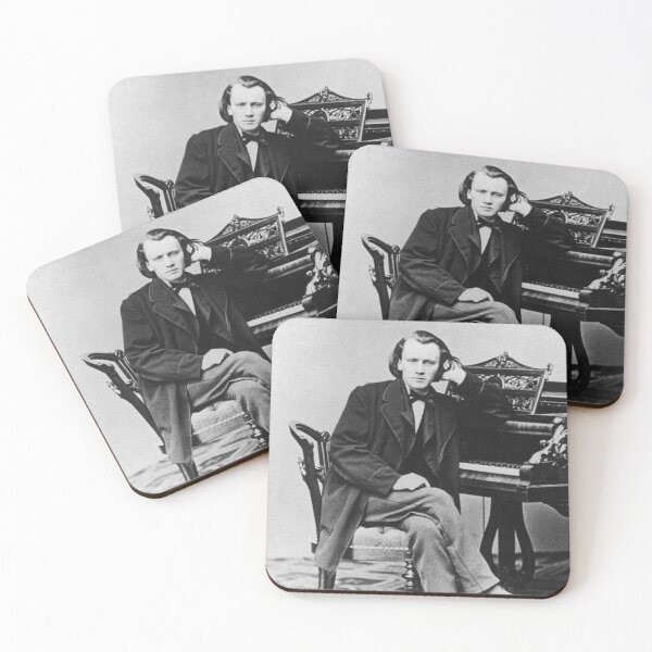 Item preview, Pianist Johannes Brahms designed and sold by dorek-.
