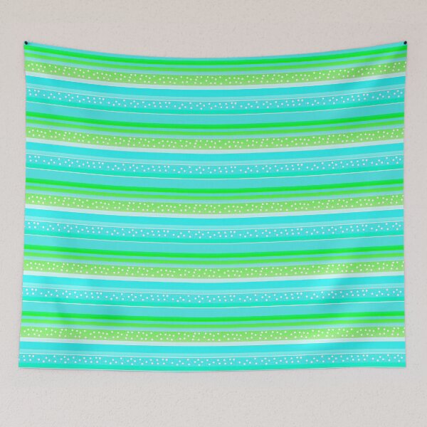 Item preview, Green spring summer color palette | Green spring summer color line dot pattern designed and sold by lausn.