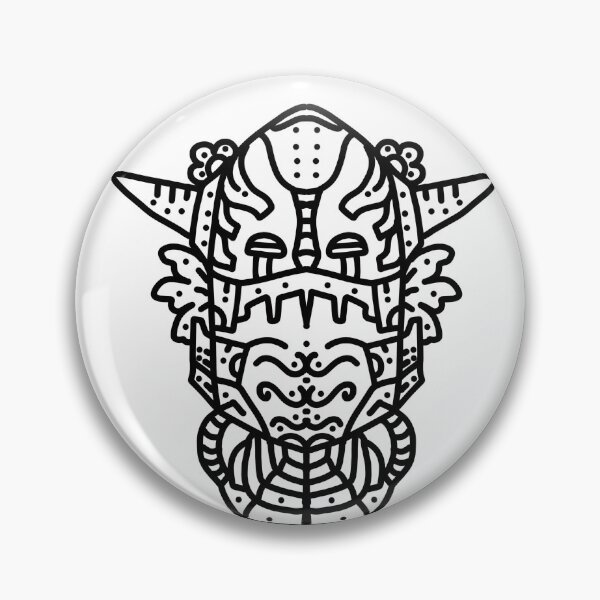 Item preview, Robot,head wild decorative ornament flat vector stick patern designed and sold by Andibadiroon.