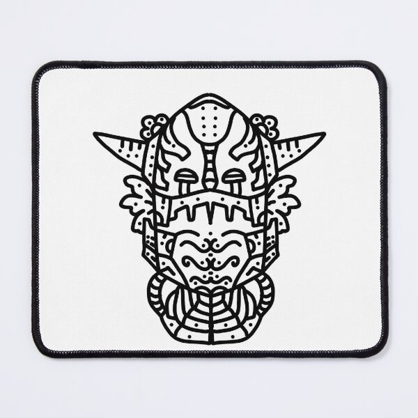 Item preview, Robot,head wild decorative ornament flat vector stick patern designed and sold by Andibadiroon.