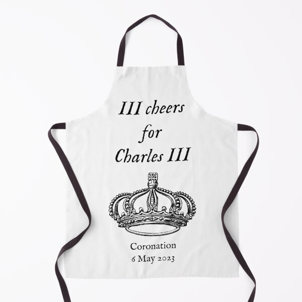 Item preview, III Cheers for Charles III (black) designed and sold by SolidEarthArt.