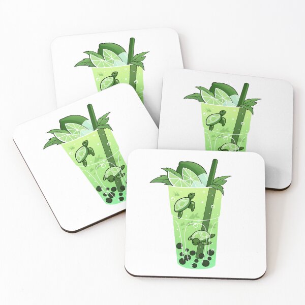 Item preview, Refreshing Lime Bubble Tea Turtles | By IcedLimeonade designed and sold by IcedLimeonade.
