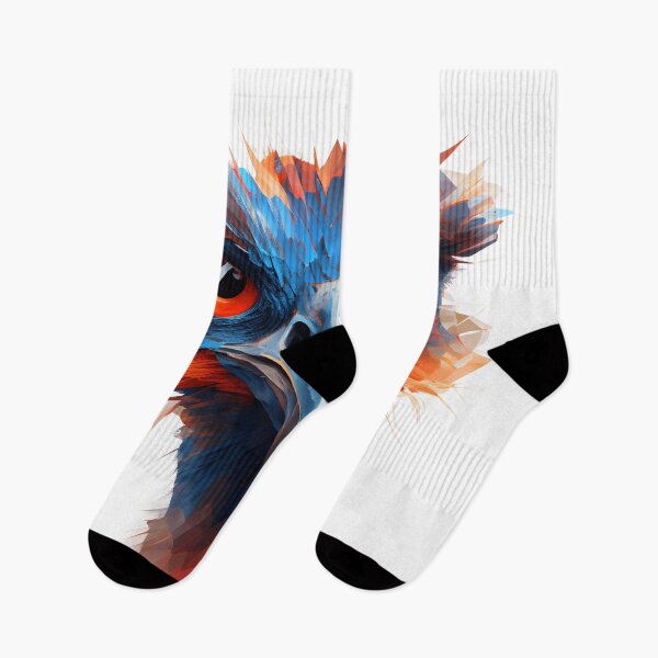 Item preview, Abstract Ostrich: A Colorful Twist on Wildlife Imagery designed and sold by FiveIntentions.