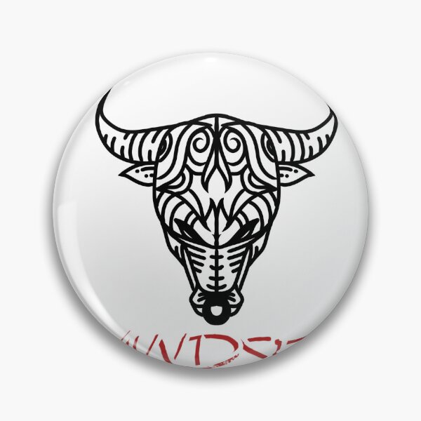 Item preview, Buffalo head,wild decorative ornament flat vector stick patern designed and sold by Andibadiroon.