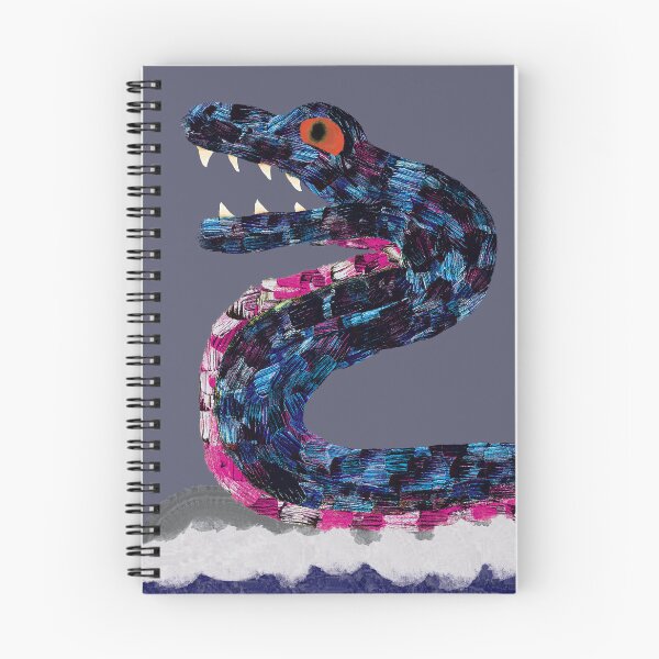 Item preview, Raging Red-Bellied Sea Serpent designed and sold by RyokoshiCanvas.