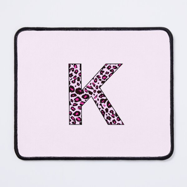 Item preview, Pink Leopard Monogram Letter K - Personal   Name K Initial Customized Custom Design designed and sold by inspirationzgal.