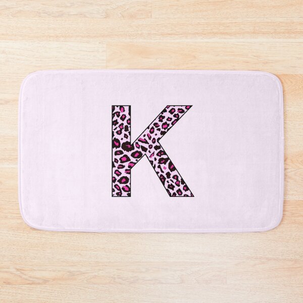 Item preview, Pink Leopard Monogram Letter K - Personal   Name K Initial Customized Custom Design designed and sold by inspirationzgal.