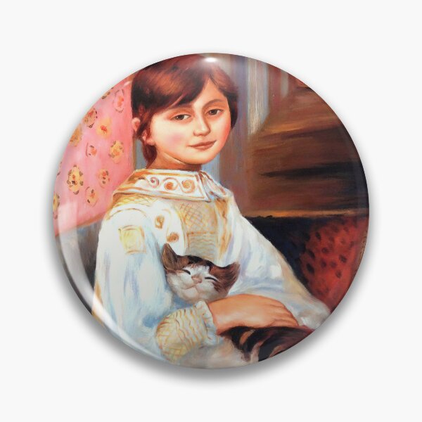 Item preview, With Cat, 1887 designed and sold by Valette-Tour.