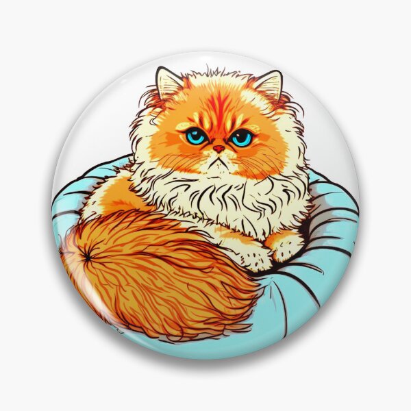 Item preview, Purrfectly Relaxed Persian designed and sold by GraphicTeesCo-.