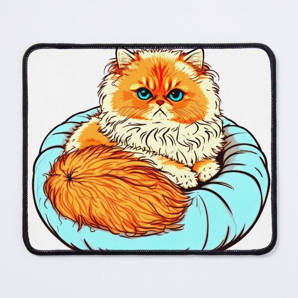 Item preview, Purrfectly Relaxed Persian designed and sold by GraphicTeesCo-.