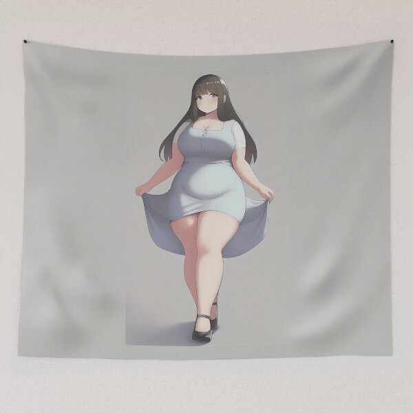 Item preview, BBW Cartoon Lady designed and sold by RaveToTheGrave.