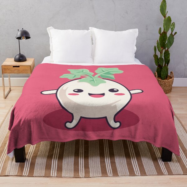 Item preview, Happy Radish | Cute Vegetable | Vegan | designed and sold by RoboRaphael.