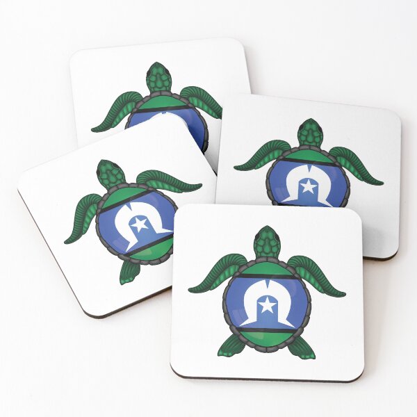 Item preview, Torres Strait Islands Sea Turtle Flag designed and sold by RahallusNtx.