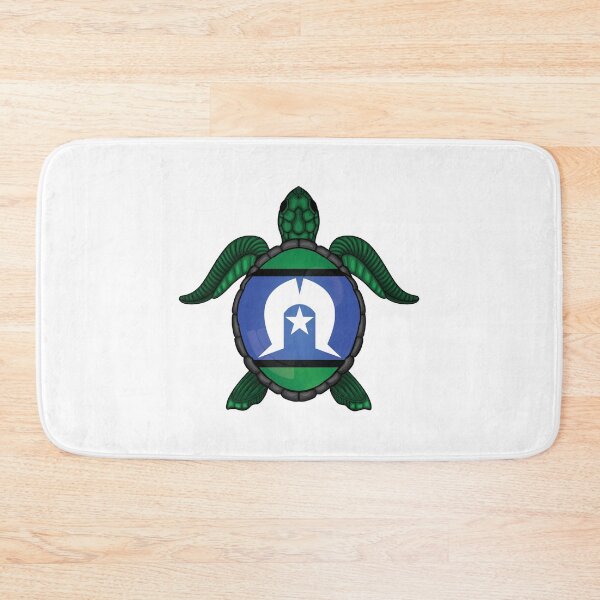 Item preview, Torres Strait Islands Sea Turtle Flag designed and sold by RahallusNtx.