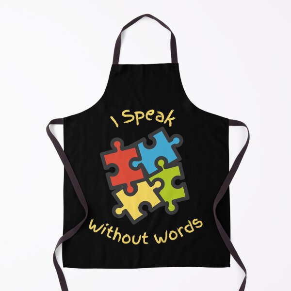 Item preview, I Speak Without Words - Autism Spectrum Awareness designed and sold by Evolved-LovinIt.