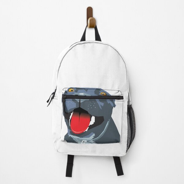 Item preview, Panting Dog Staffy Blue Staffordshire Bull Terrier designed and sold by Bloomin' Arty Families.