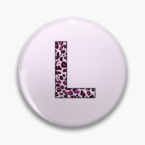 Item preview, Pink Leopard Monogram Letter L - L Initial Customized Custom Personal Name Capital letter designed and sold by inspirationzgal.