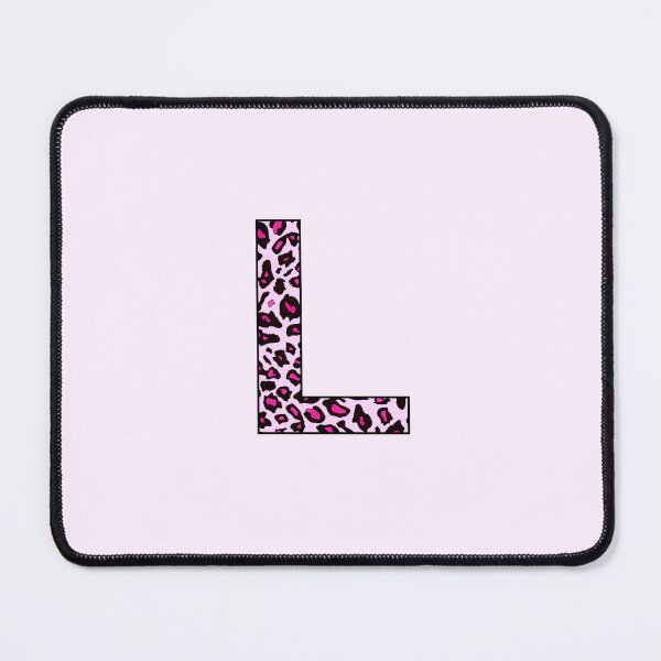 Item preview, Pink Leopard Monogram Letter L - L Initial Customized Custom Personal Name Capital letter designed and sold by inspirationzgal.