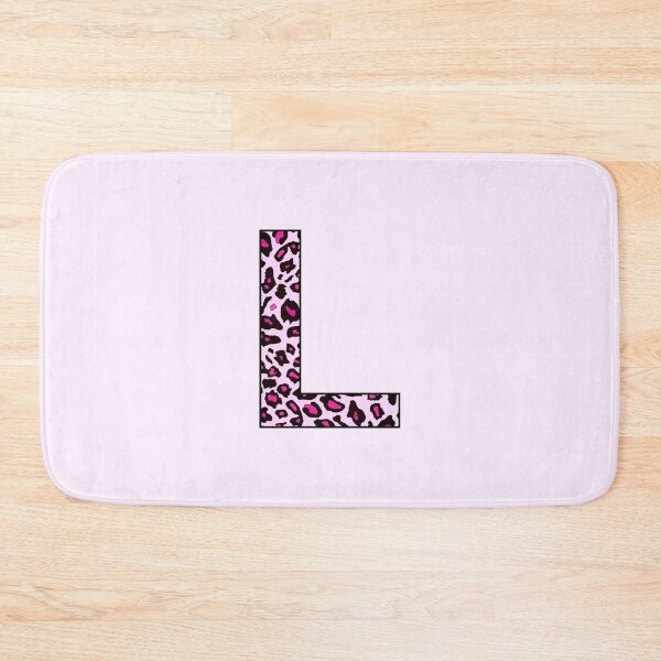 Item preview, Pink Leopard Monogram Letter L - L Initial Customized Custom Personal Name Capital letter designed and sold by inspirationzgal.