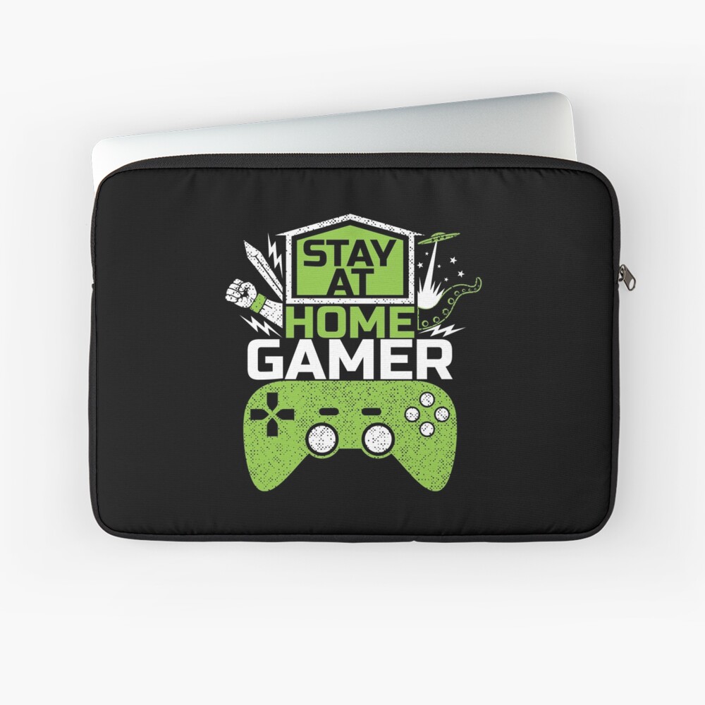 Stay at home GAMER Video Games Game Gaming Poster by anziehend