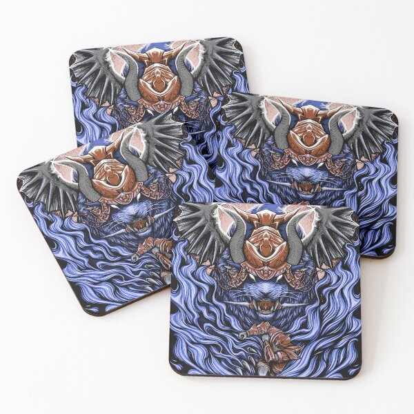 Item preview, Lion Blue designed and sold by ANONE-CLOTH.