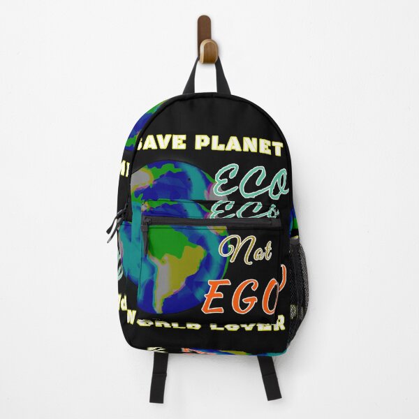 Item preview, Eco Not Ego Earth Day Save Planet designed and sold by Dodern.