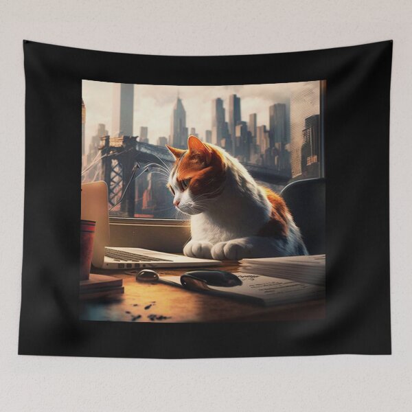 Item preview, Copy of Cute red cat in the New York, Kitty, Awsome Grafik designed and sold by Captain Tooth.