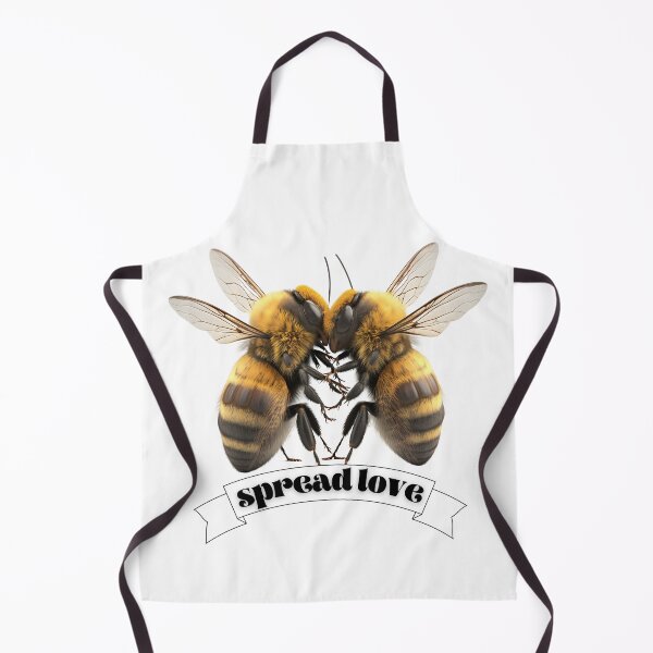 Item preview, Bee spreading love, bees, love, positive vibes, digital art, unisex, t shirt love designed and sold by picsartstudio.