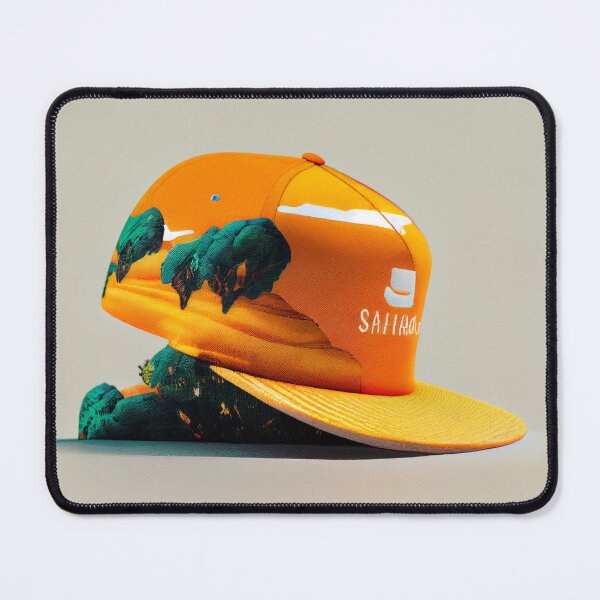 Item preview, Shift in the Shade Rollover Tangerine Snapback Digital Painting designed and sold by CodeAndColors.