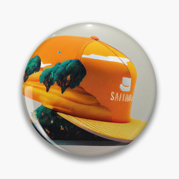 Item preview, Shift in the Shade Rollover Tangerine Snapback Digital Painting designed and sold by CodeAndColors.