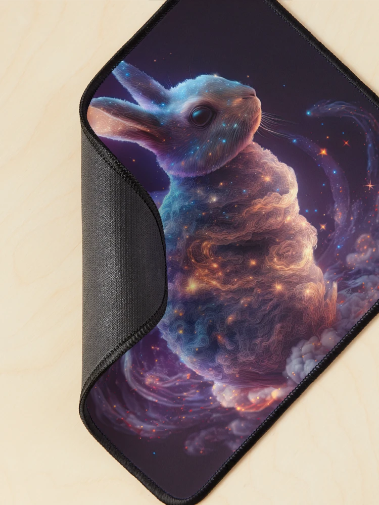 Thumbnail 2 of 5, Mouse Pad, Gravity Rabbit Collection designed and sold by FireScreen.