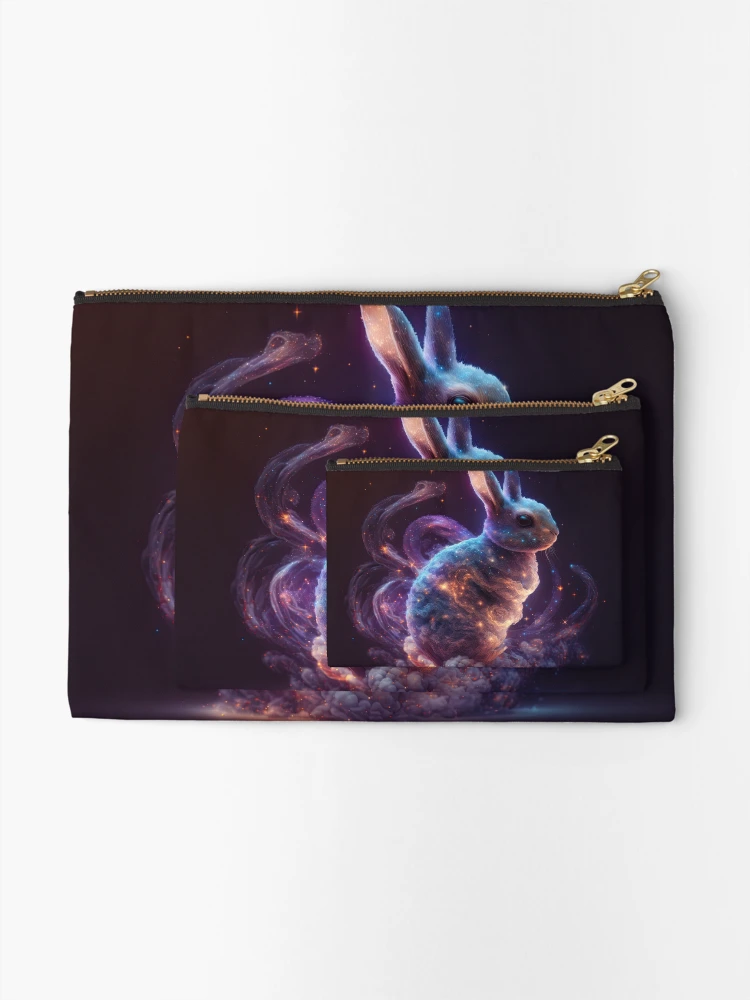 Thumbnail 2 of 4, Zipper Pouch, Gravity Rabbit Collection designed and sold by FireScreen.