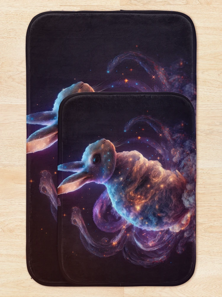 Thumbnail 5 of 6, Bath Mat, Gravity Rabbit Collection designed and sold by FireScreen.