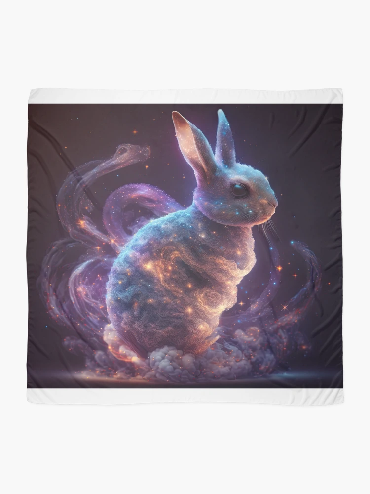 Thumbnail 2 of 3, Scarf, Gravity Rabbit Collection designed and sold by FireScreen.