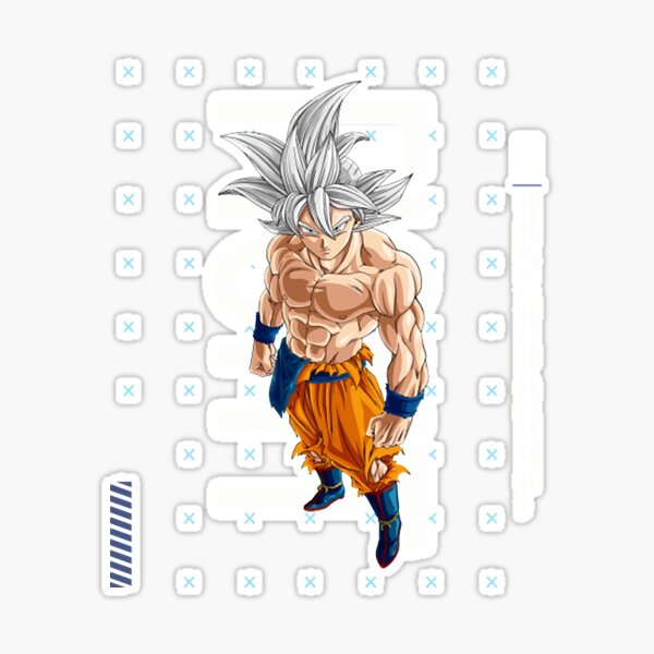 goku drip Sticker for Sale by matwebstore