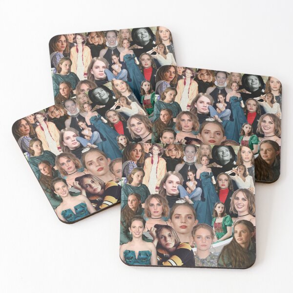 Item preview, Maya Hawke Abstract Collage Art designed and sold by CollageHeaven.