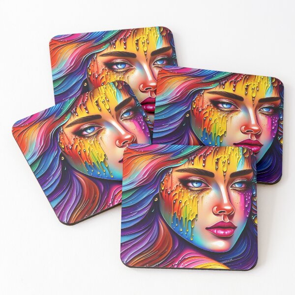 Item preview, Sadly Girl with Color Tears designed and sold by AndyNgn.