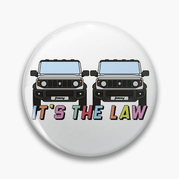 Item preview, It's the law - Suzuki Jimny (FFS colors) designed and sold by Ashley Castleton.