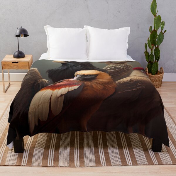 Item preview, The Majestic Flock and Feathered Friend Digital Painting designed and sold by CodeAndColors.