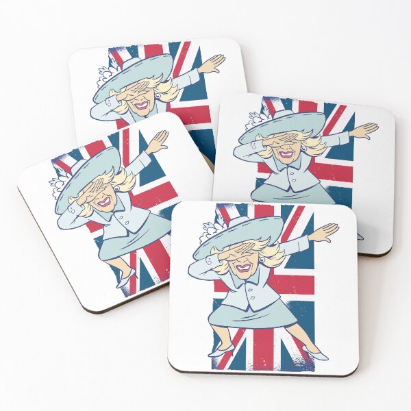 Item preview, Funny Caricature Dabbing Camilla British Flag Womens Mens designed and sold by pipsmerch.