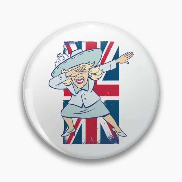 Item preview, Funny Caricature Dabbing Camilla British Flag Womens Mens designed and sold by pipsmerch.