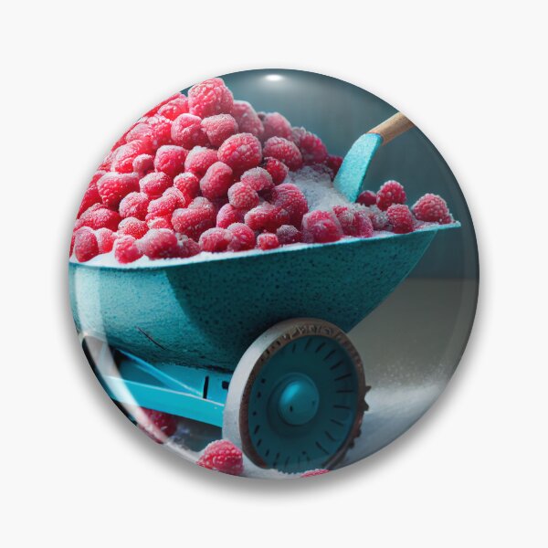 Item preview, Sugared Raspberries on a Trencher Digital Painting designed and sold by CodeAndColors.