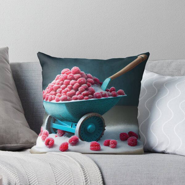 Item preview, Sugared Raspberries on a Trencher Digital Painting designed and sold by CodeAndColors.