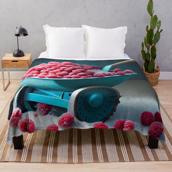 Item preview, Sugared Raspberries on a Trencher Digital Painting designed and sold by CodeAndColors.