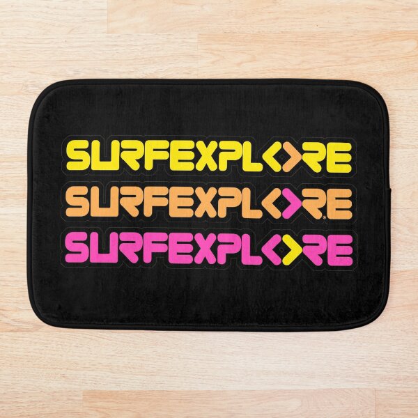 Aperçu de l'œuvre surfEXPLORE Tri-Logo Flouro créée et vendue par surfexplore.