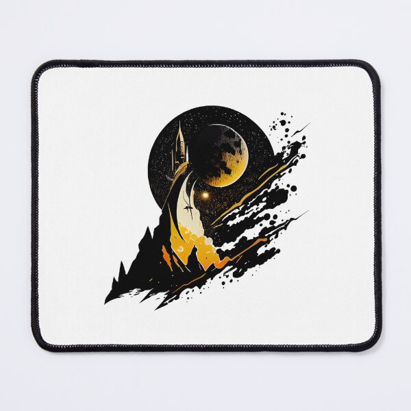 Item preview, Mountain Rocket Ship designed and sold by ShadowAndSlate.